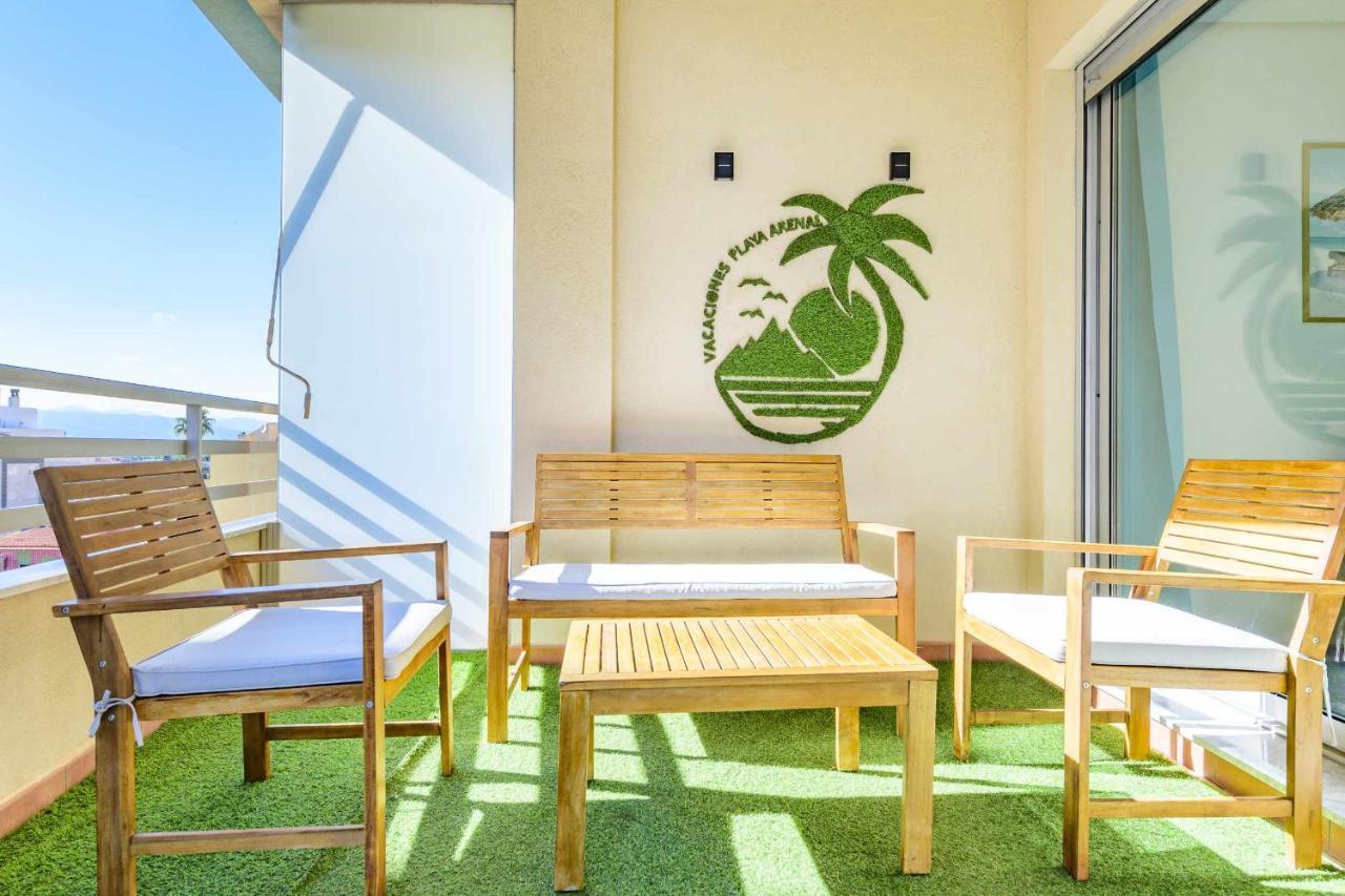 Apart Port Arenal Con Terraza Y Piscina Burriana Eksteriør bilde