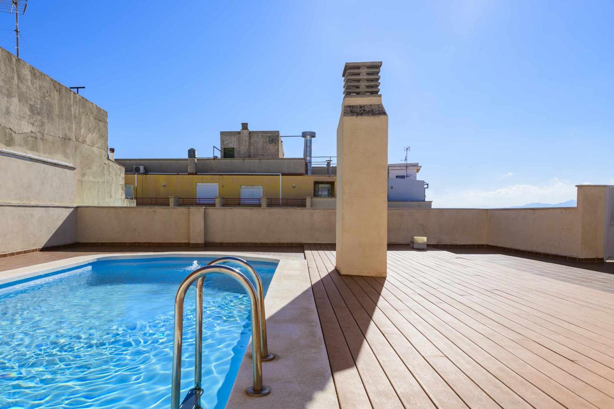 Apart Port Arenal Con Terraza Y Piscina Burriana Eksteriør bilde